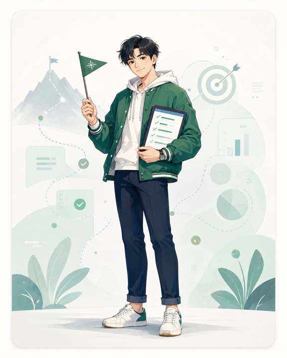 EBGR 표현 연결 도전 회복형 페르소나 캐릭터 예시